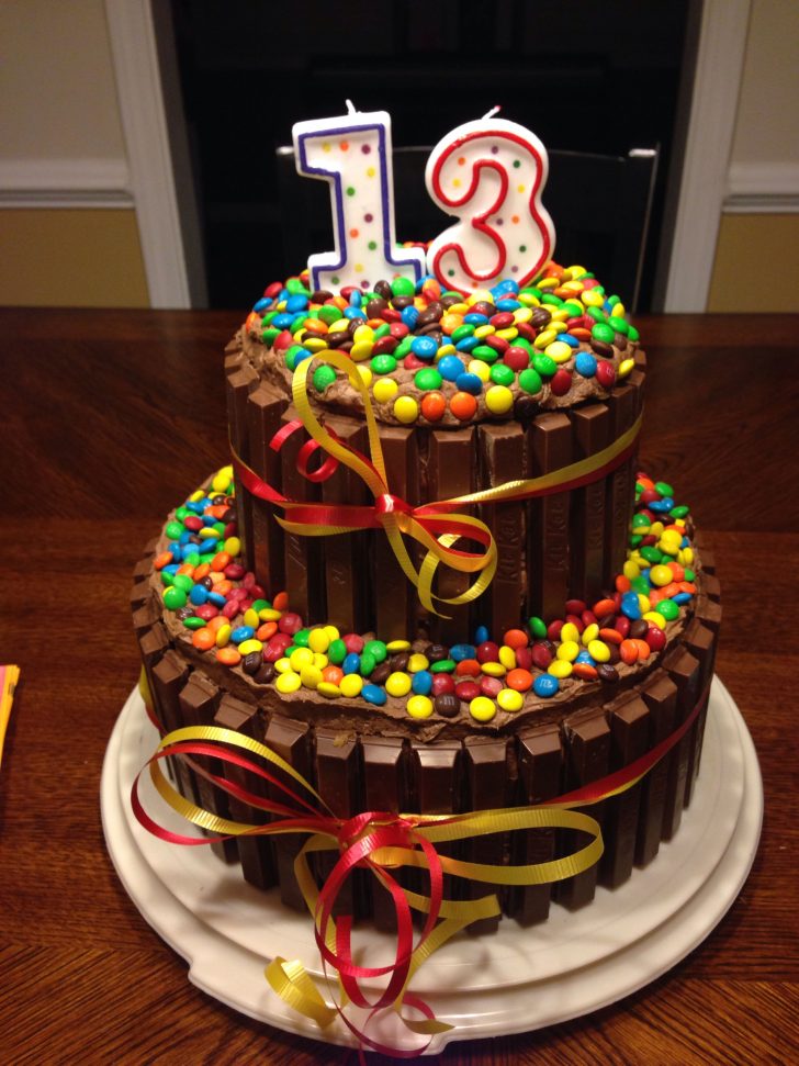 30 Amazing Photo Of 13Th Birthday Cake Davemelillo
