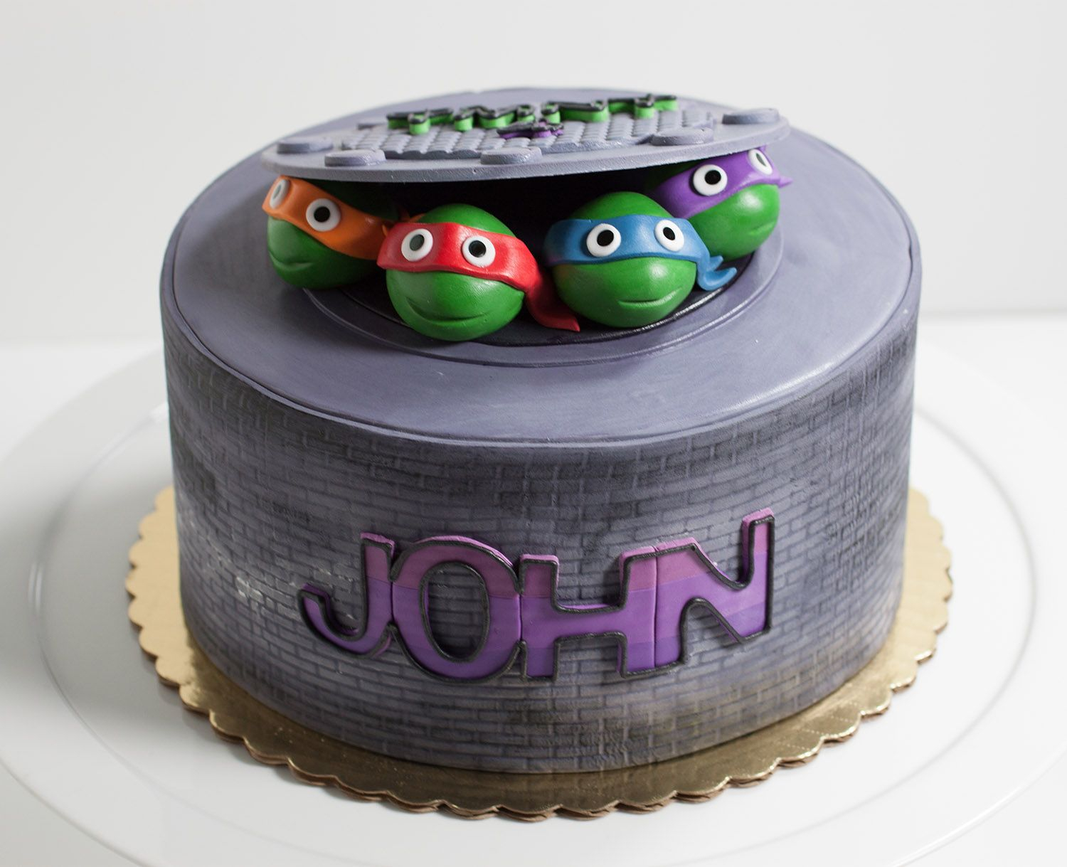 Ninja Turtle Birthday Cakes Teenage Mutant Ninja Turtles Birthday Cake