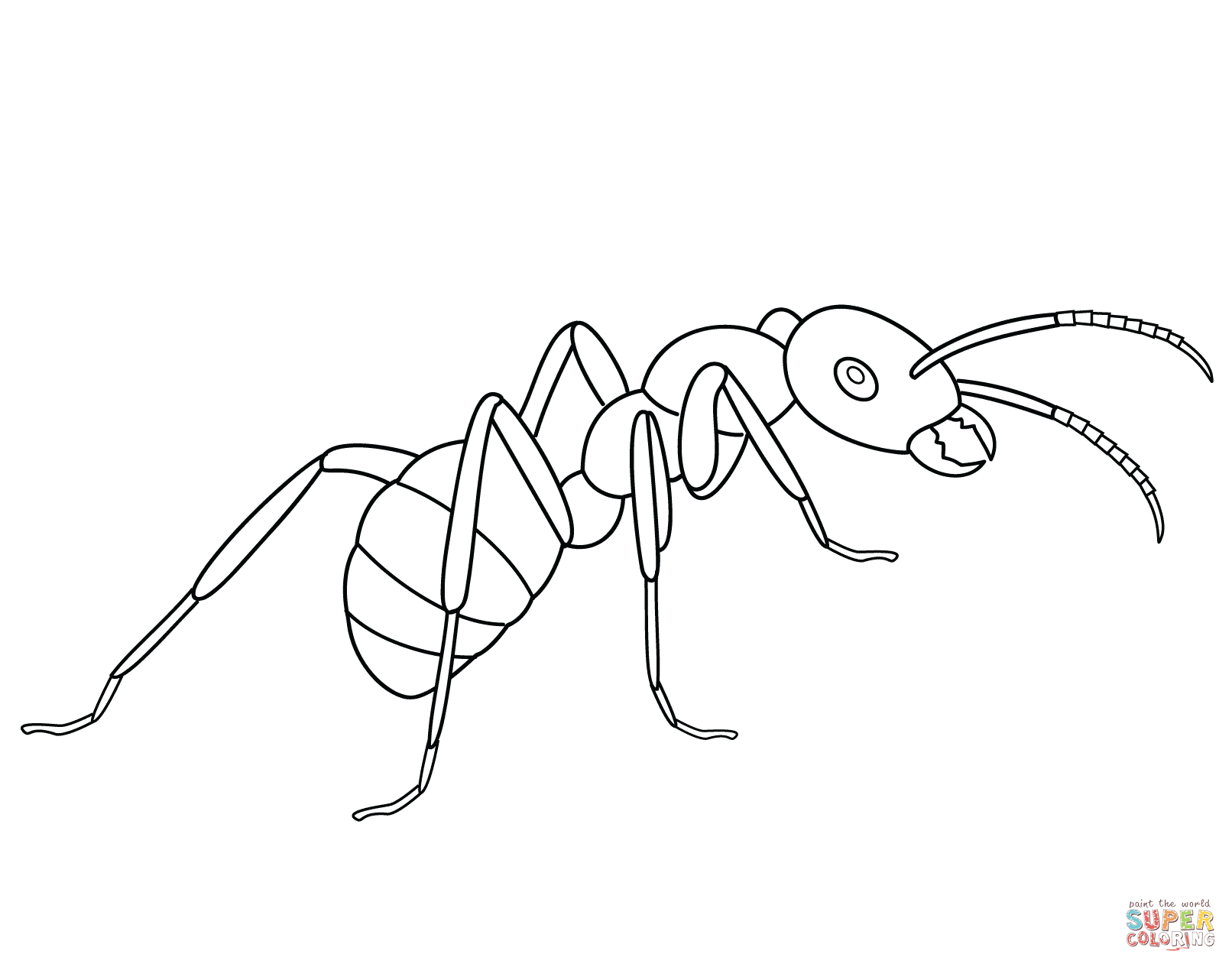 Ant Coloring Page Ants Coloring Pages Free Coloring Pages - davemelillo.com