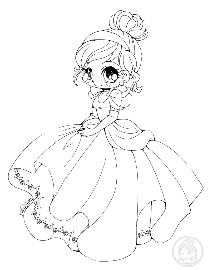 Chibi Coloring Pages Disney Princess Chibi Coloring Pages Download ...