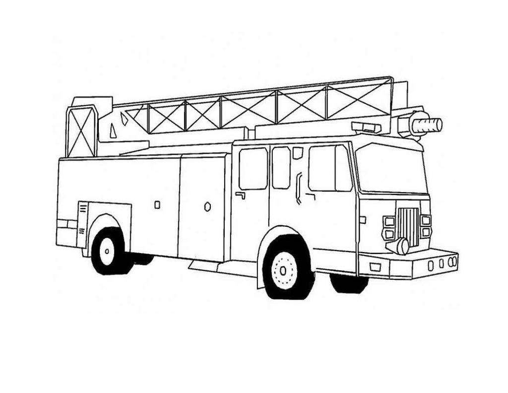 Fire Truck Coloring Page Fire Truck Coloring Pages Kids Clipart ...