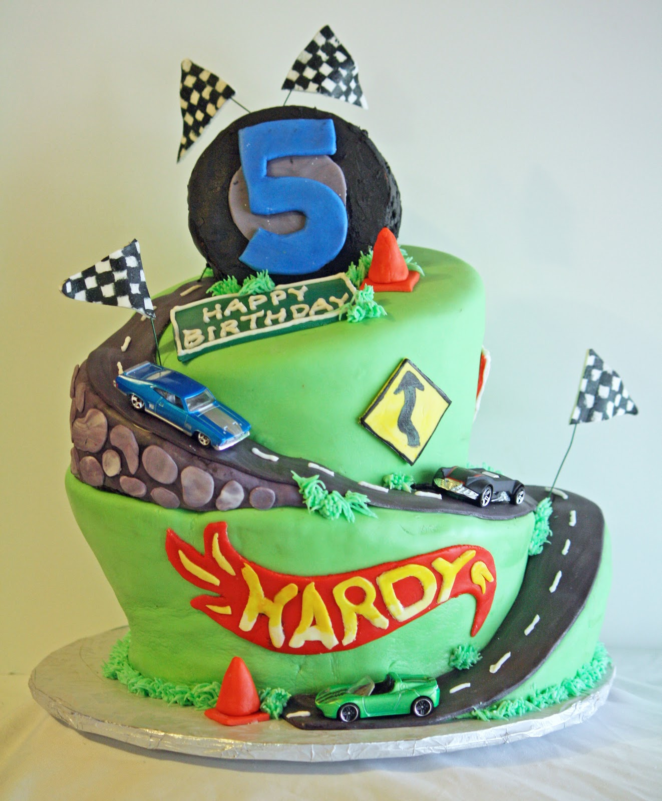 Hot Wheels Birthday Cake Wonky Hot Wheels Birthday Cake - davemelillo.com