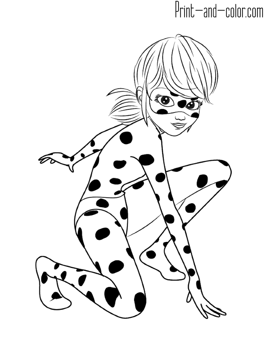 Free Printable Coloring Pages Ladybug And Cat Noir