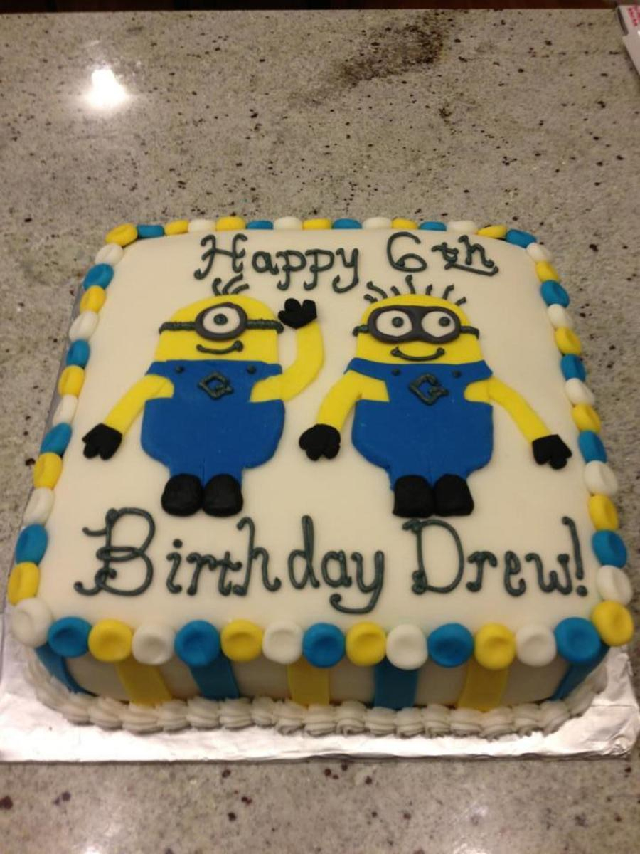 Minions Birthday Cakes Minion Birthday Cake Cakecentral - davemelillo.com