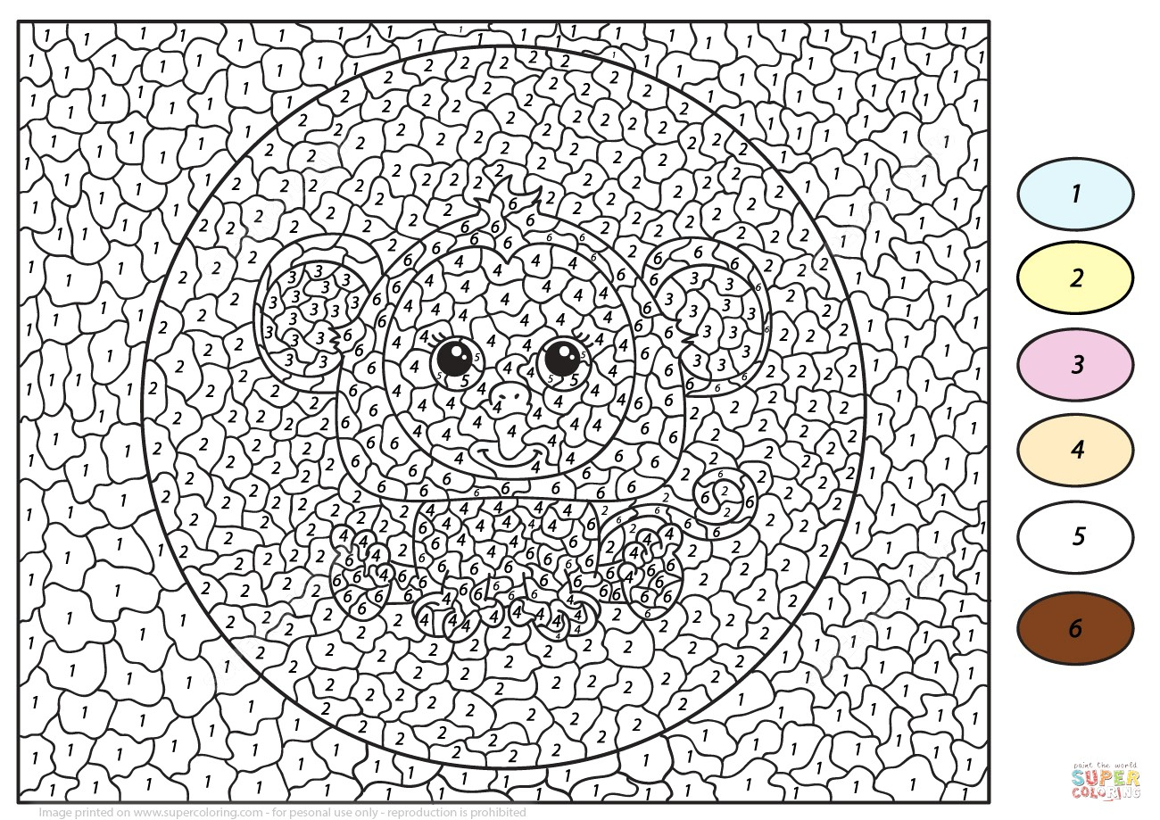 Number Coloring PagesColor Number Coloring Pages Thanhhoacar davemelillo com