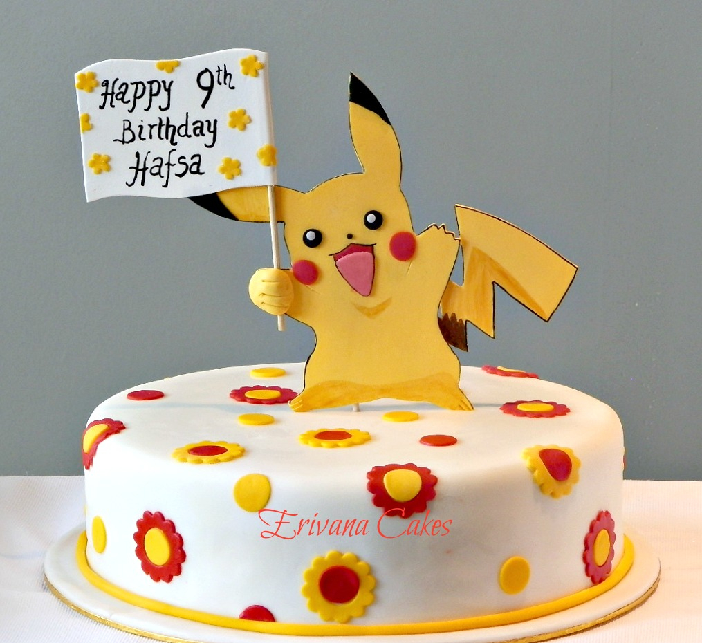 Pikachu Birthday Cake Pikachu Birthday Cakes