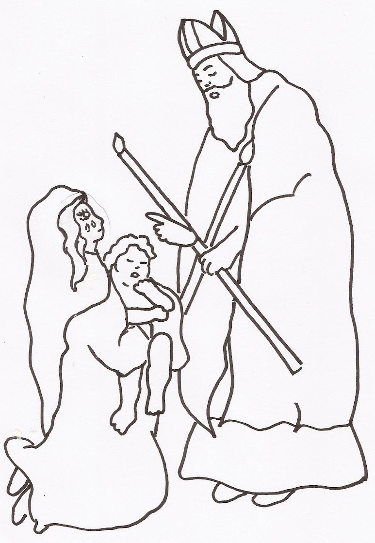 Saint Coloring Pages Beautiful Catholic Saints Coloring Sheets ...