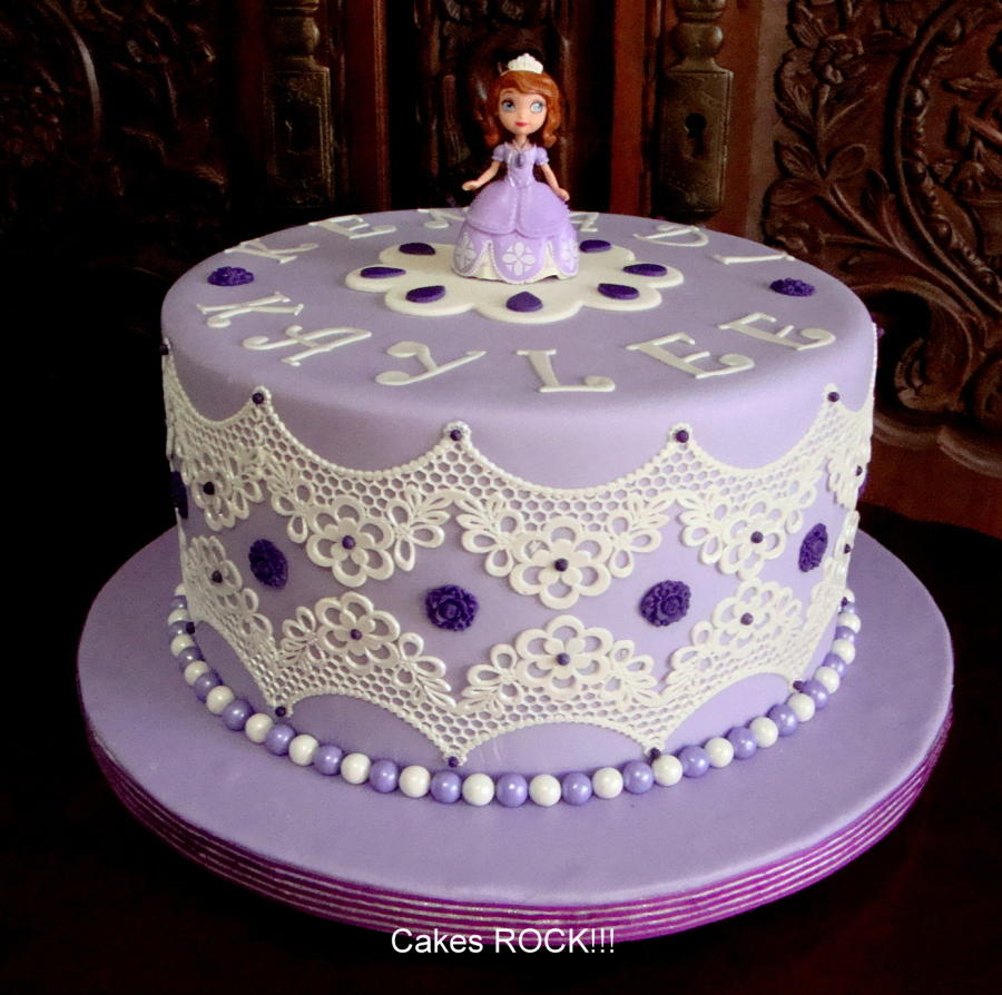 Sofia The First Birthday Cakes Sofia The First Birthday Cake 97 Cakes ...