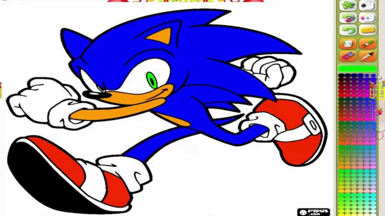 Sonic Coloring Pages Coloring Pages Sonic The Hedgehog Coloring Pages ...