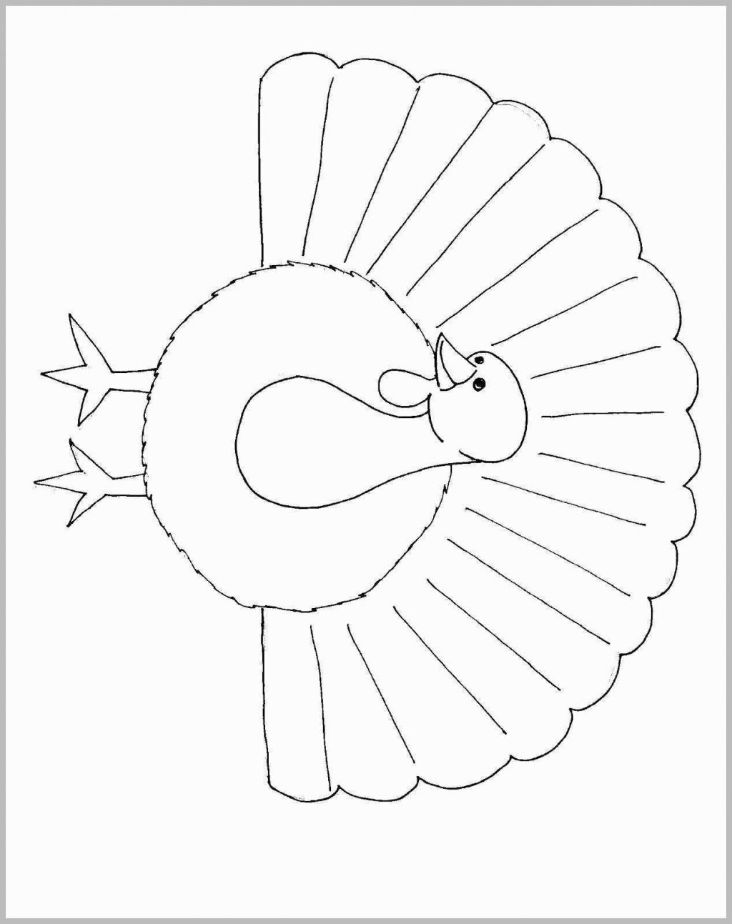 Turkey Coloring Pages For Preschoolers Coloring Pages Turkeyring Pages