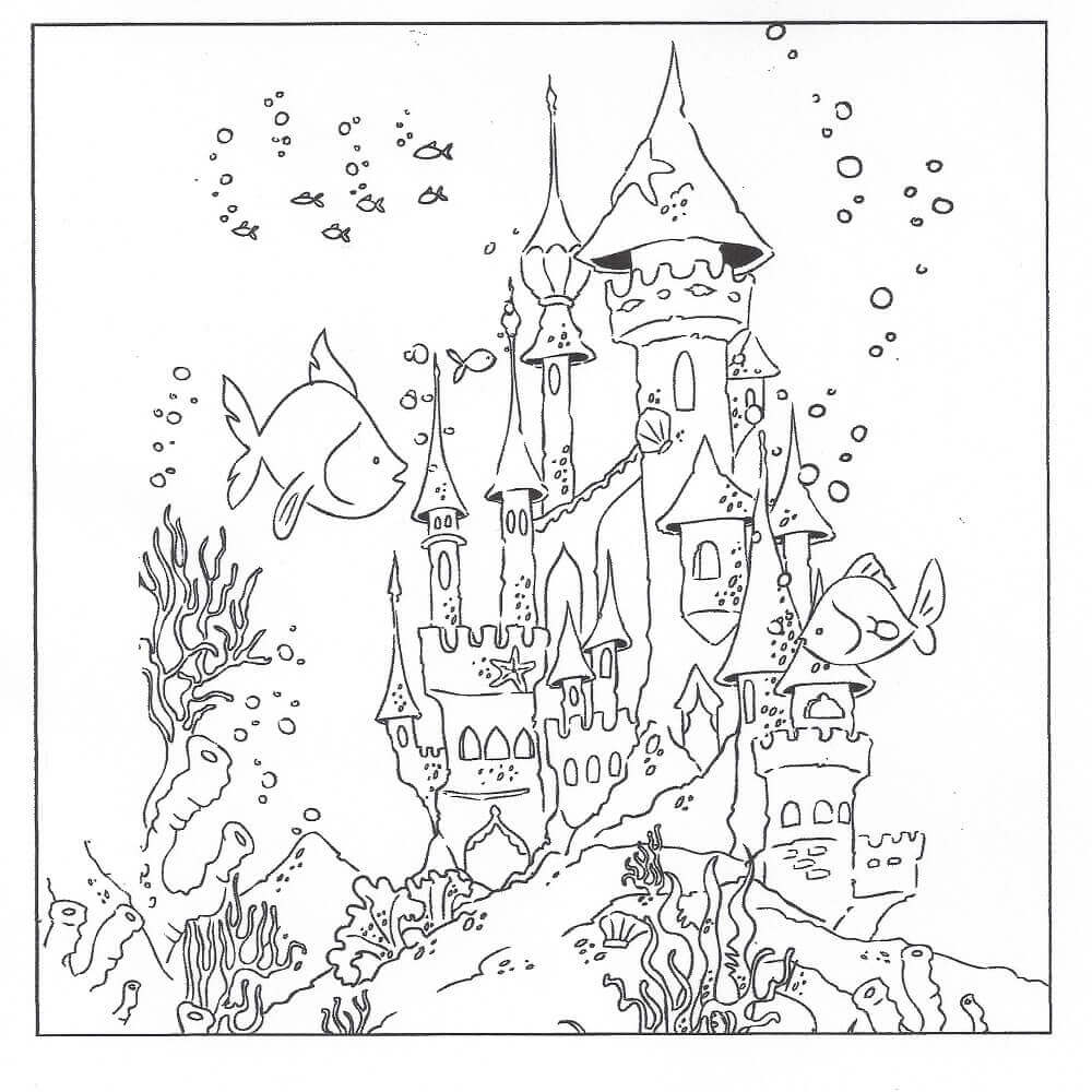 Under The Sea Coloring Pages Free Printable Ocean Coloring Pages Under ...
