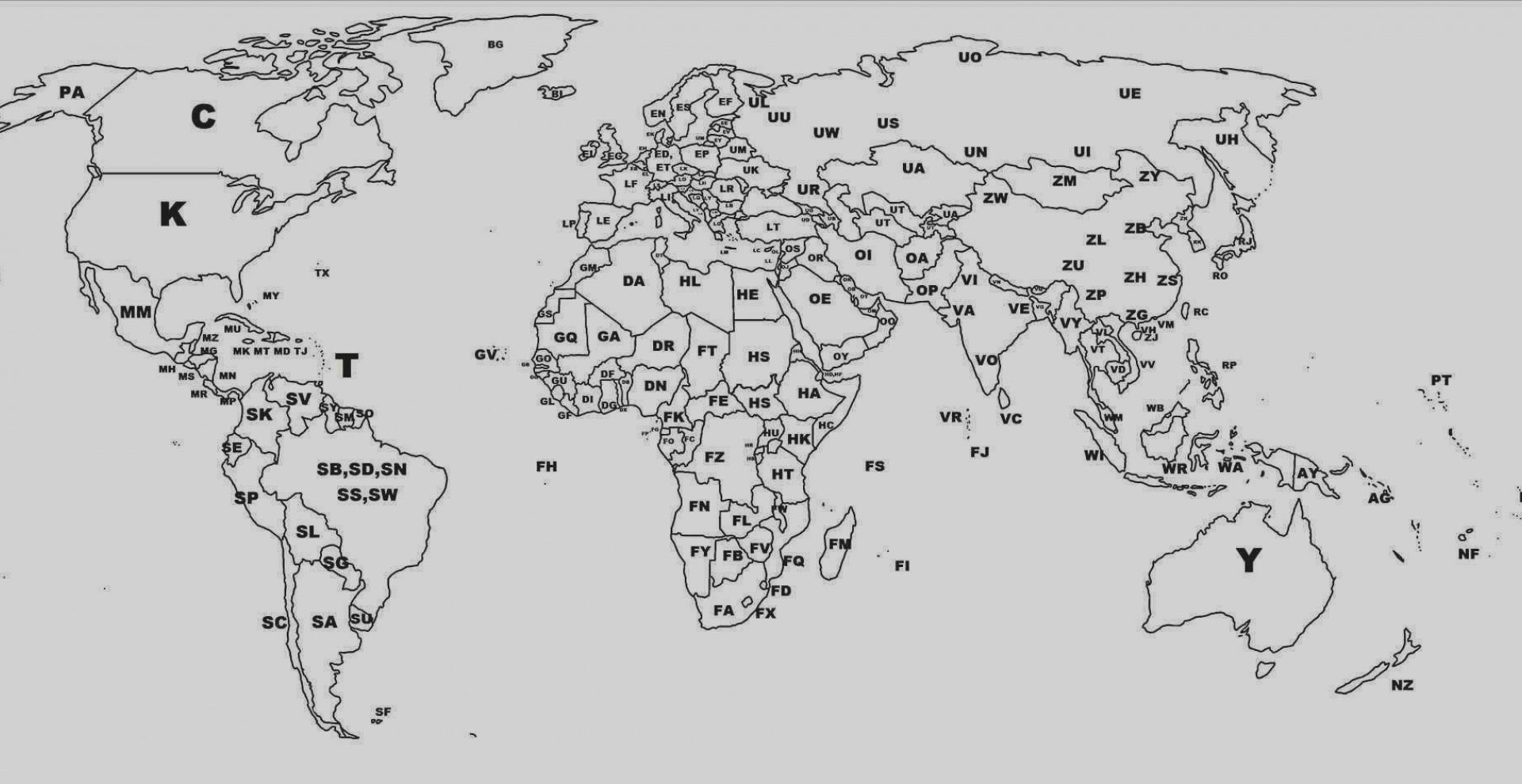 World Map Coloring Page World Map Coloring Page Withtries Labeled